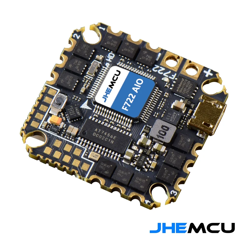 JHEMCU GHF722AIO-HD 40A AIO Flight Control ESC All-in-One 2-6S Für FPV – Bild 5