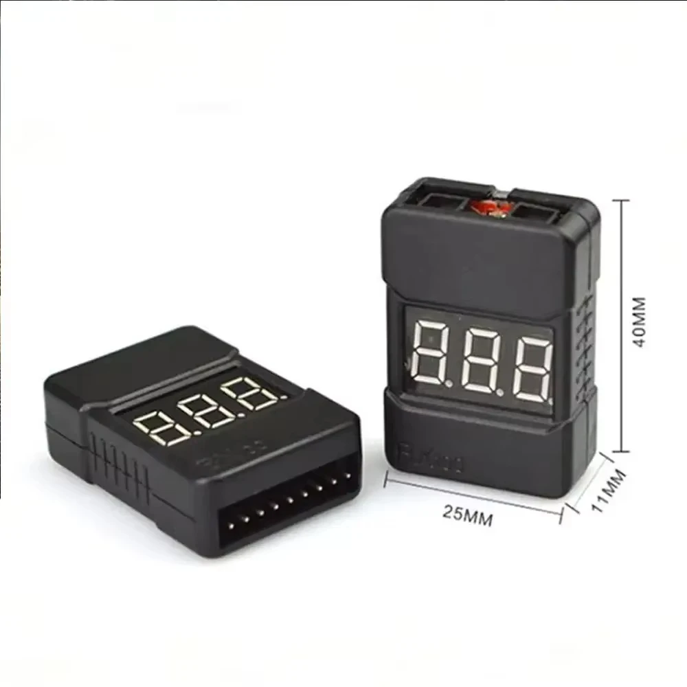 BX100 1-8S Lipo Batterie Spannungsprüfer/Niederspannungs-Summer Alarm/Batterie Spannungsprüfer mit zwei