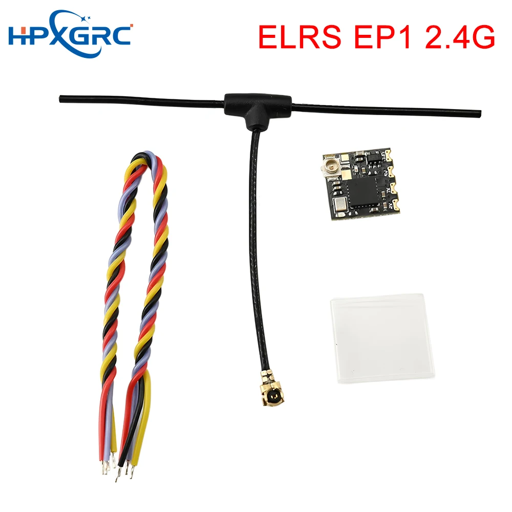 HPXGRC ELRS 2.4G Mini-Empfänger ExpressLRS RX Nano 2400RX EP1 EP2, Langstrecken-Hochleistungsempfänger