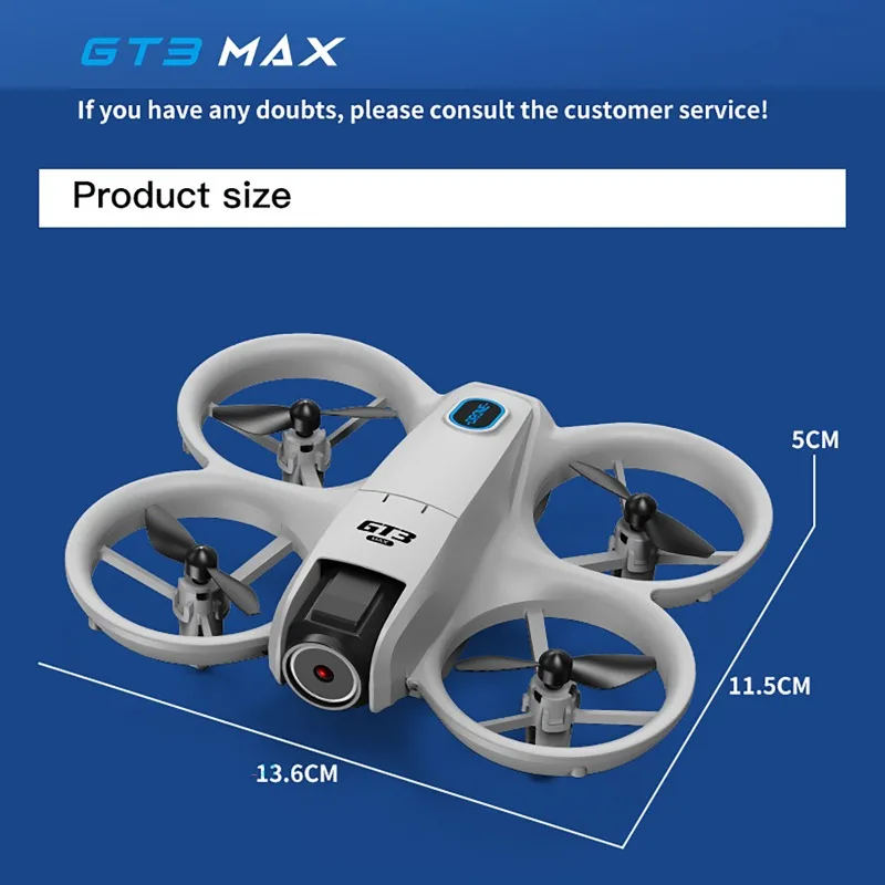 GT3 MAX Mini-Drohne mit Dual HD-Kamera, FPV, 5G WiFi, Bürstenlos – Bild 6