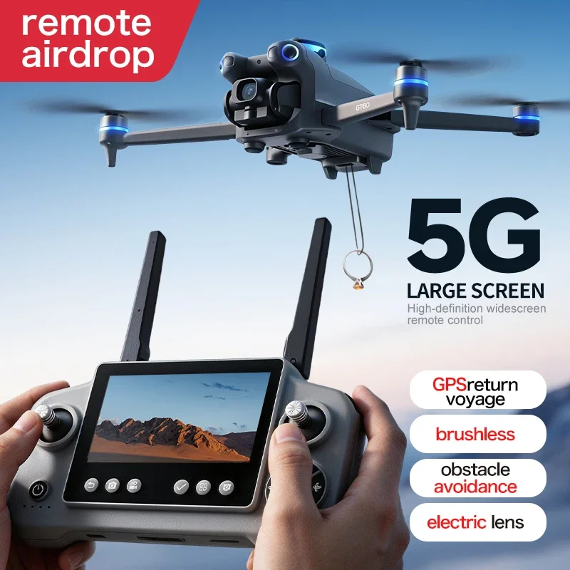GT60 GPS-Drohne 4K Kamera Luftbild-Quadcopter für perfekte – Bild 4