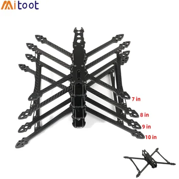 Mark4 V2 3K Carbonfaser FPV-Rahmen 7 8 9 10 Zoll TrueX Quadcopter-Rahmen für FPV Freestyle
