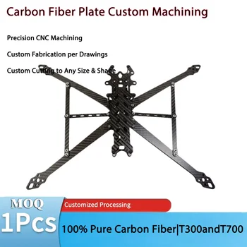 FPV 10-Zoll-Drohnenrahmen, Carbon-Faser FPV-Drohnen-Kit, APEX 10-Zoll FPV-Renndrohne, Leichtgewichtig