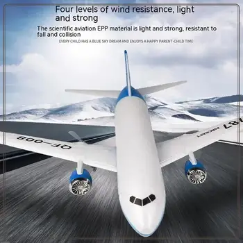 Zuverlässiges Boeing 787-Gleitermodell, 2,4 G, elektrische Fernbedienung, dreikanaliges Starrflügelflugzeug