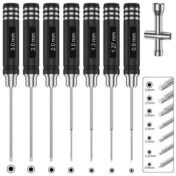 RC Sechskant-Schraubendreher-Set Inbusschraubendreher Sechskant-Schraubendreher RC-Werkzeuge