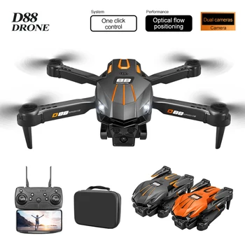 NewD88 4K RC-Drohne, 360° ° Flip, Headless-Modus, Ein-Tasten-Rückkehr, Höhenhaltefunktion, WiFi FPV