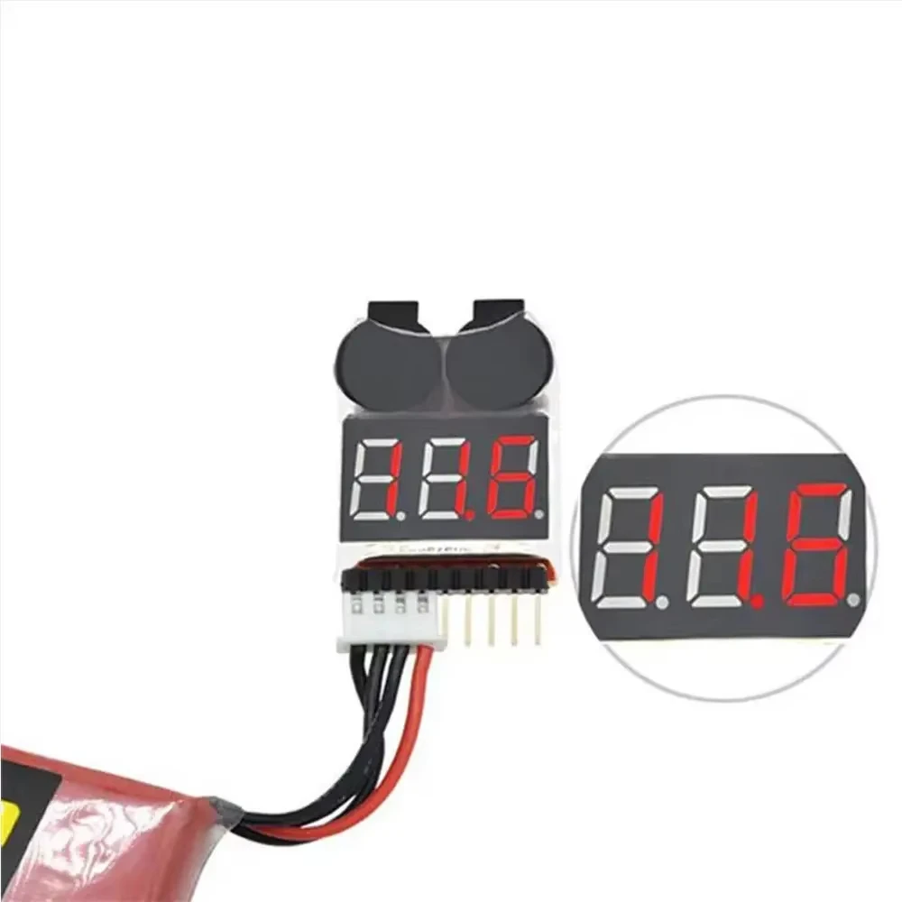 BX100 1-8S Lipo Batterie Spannungsprüfer/Niederspannungs-Summer – Bild 6