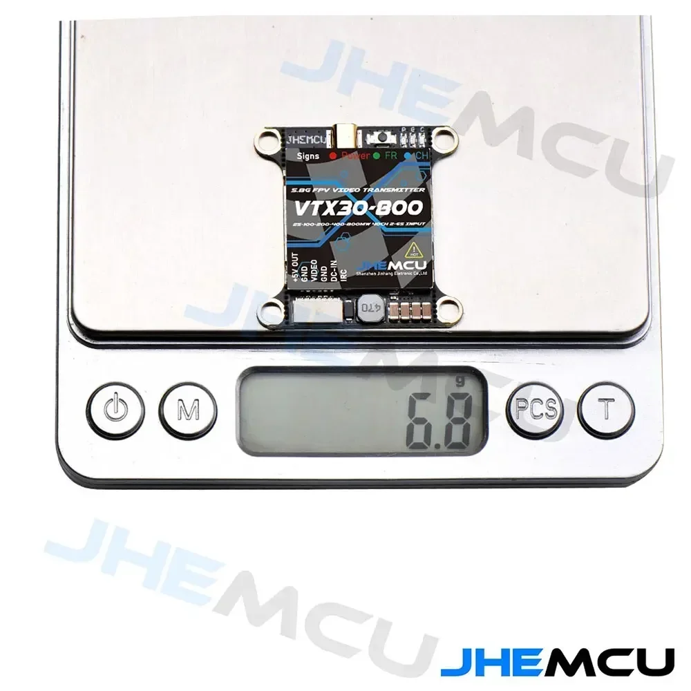 JHEMCU VTX30-800 5848 LITE 40CH 5,8G 25/100/200/400/800mW – Bild 6