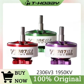 T-Motor Neuer Velox V2207 /V2306 V3 1750KV 1950KV 2050KV 6S / 2550KV 4S Brushless-Motor für FPV