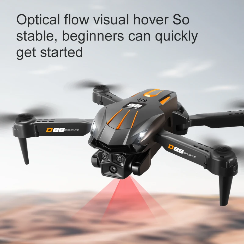 NewD88 4K RC-Drohne, 360° ° Flip, Headless-Modus, Ein-Tasten-Rückkehr – Bild 5