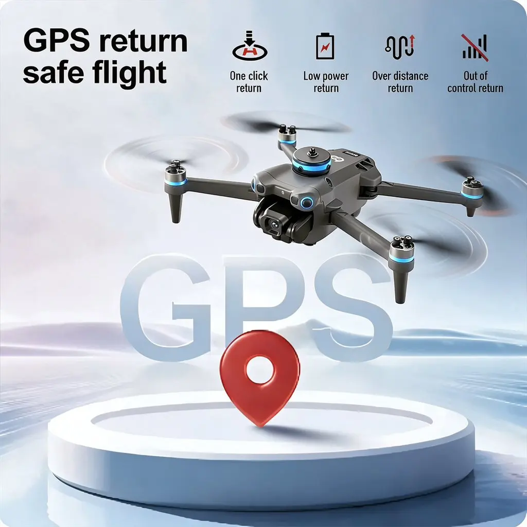 Drone GT60 Pro 4K/ Professionelle 5G GPS HD Dual-Kamera Fotografie – Bild 4