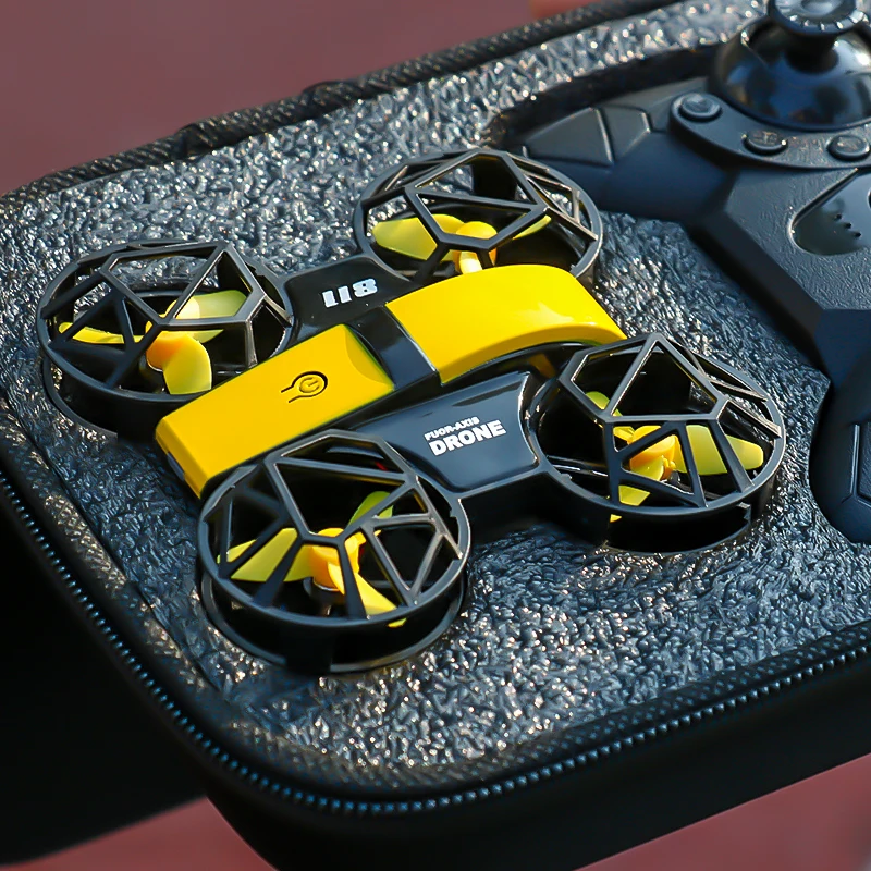 Dowellin D12 Drohne Mini Fernbedienung Flugzeug Neues Kinderspielzeug – Bild 6