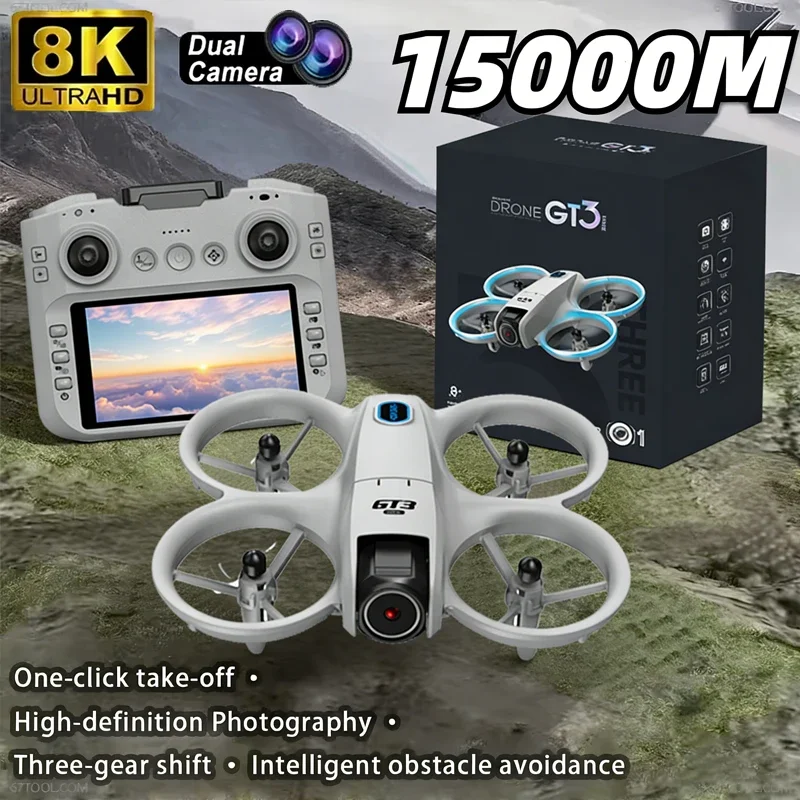 GT3 MAX Drohne 4,3" Fernbedienung Headless-Modus Helikopter – Bild 4