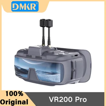 DMKR VR200 5,8GHz FPV-Brille 3,5" 1024x600 IPS 40CH DVR HDMI-Eingang 2000mAh für FPV-Drohnen
