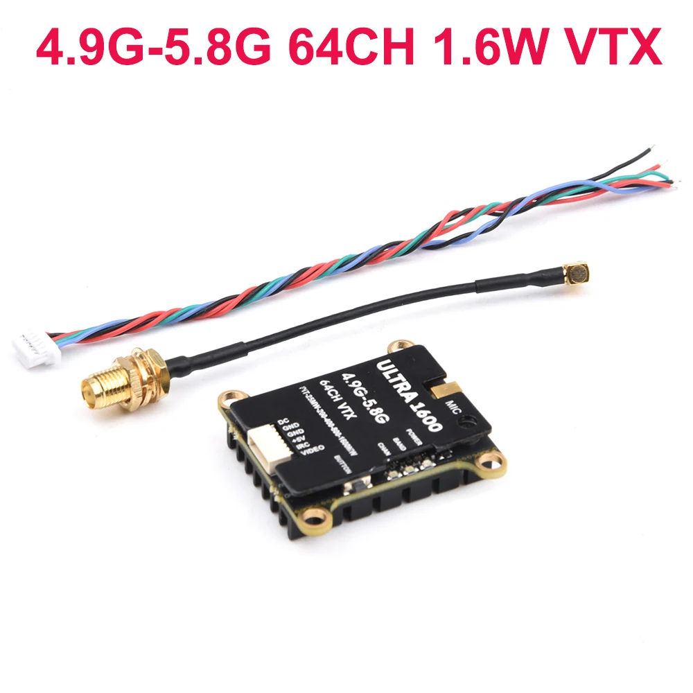 Fpv vtx 1,6 w/ts5828l 600mw sender 1200tvl b19 1500tvl mini kamera – Bild 6