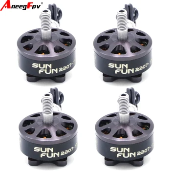 Set Sun Fun 2207 Bürstenlosen Motor CW Gewinde für FPV Racing 1750KV 2450KV 2750KV quadcopter RC Drone