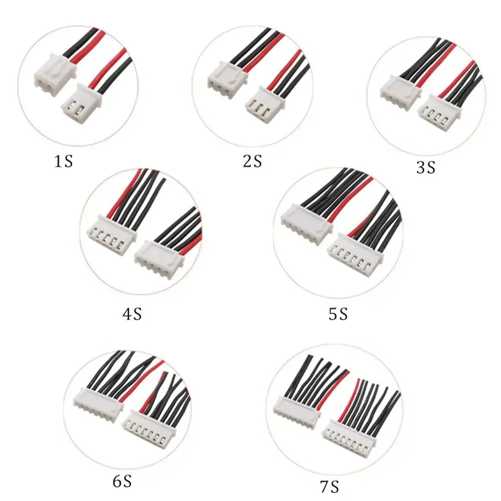 10CM RC Lipo Batterie Balancer Ladegerät Stecker 1S 2S 3S 4S 5S 6S 7S – Bild 4