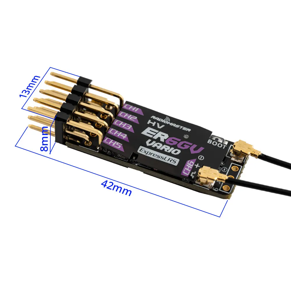 Radiomaster PWM Mini Empfänger ER4 ER6 ER6G ER6GV ER8 ER8G ER8GV 4-8CH – Bild 5