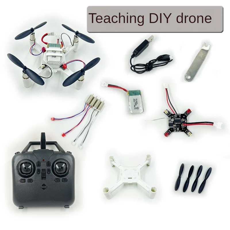 Diy Eders PVC Rc Flugzeug Mini Drone Spielzeug Ferngesteuerte Schule Experiment Modellbau Quadcopter Kinder