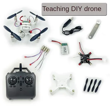 Diy Eders PVC Rc Flugzeug Mini Drone Spielzeug Ferngesteuerte Schule Experiment Modellbau Quadcopter Kinder