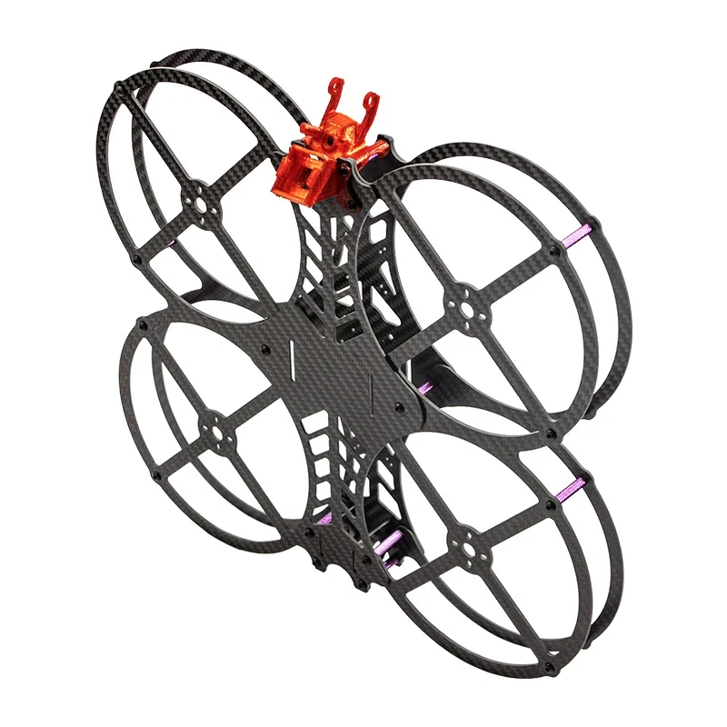 Flyroun 5-Zoll-Carbonfaser-FPV-Rennrahmen-Set für RC Drone FPV – Bild 3