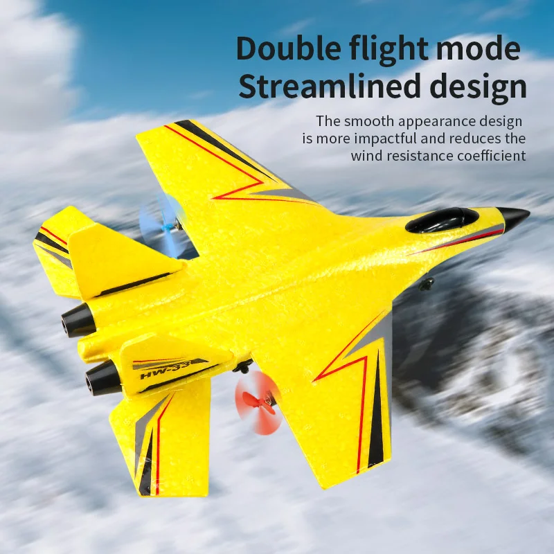 HW33 RC-Flugzeug Ferngesteuertes Flugzeug Zweikanaliges – Bild 3