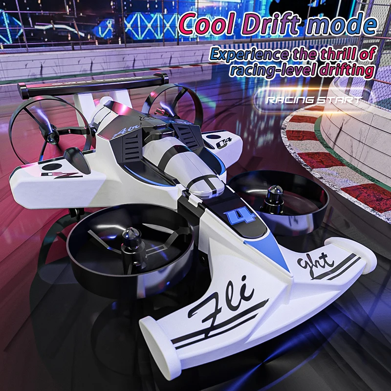 Land Air Dual RC Quadcopter & RC Drift Car 2-IN-1 Fernbedienung – Bild 3