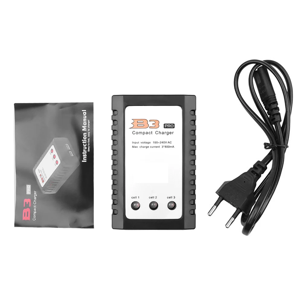 B3 Pro Kompakt-Balance-Ladegerät für 2S 3S Lipo für 10 W 7,4 V 11,1 V – Bild 4