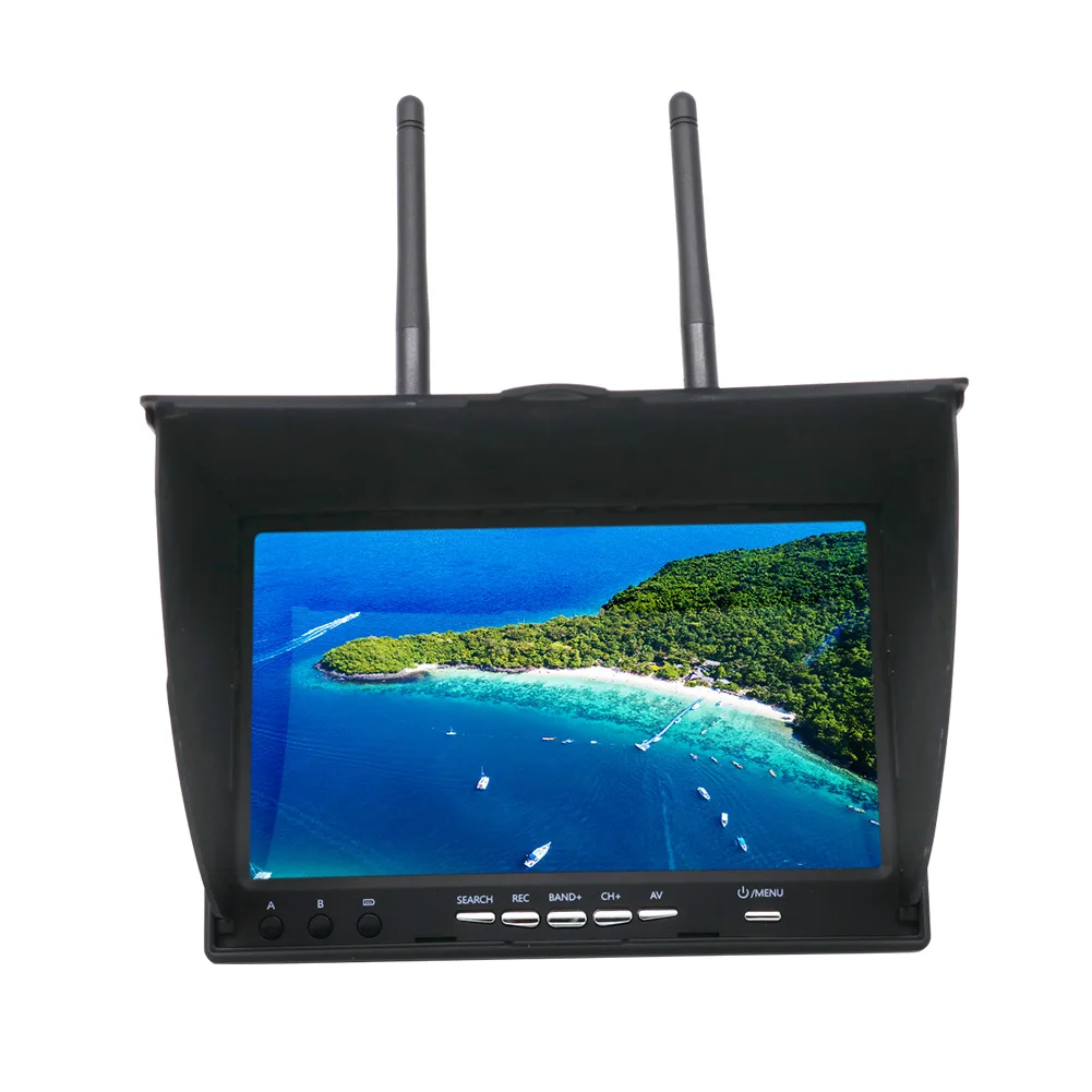 FPV-Monitor LCD5802D 5802D 7" 7 Zoll Monitor LCD-Bildschirm 800*480 – Bild 4