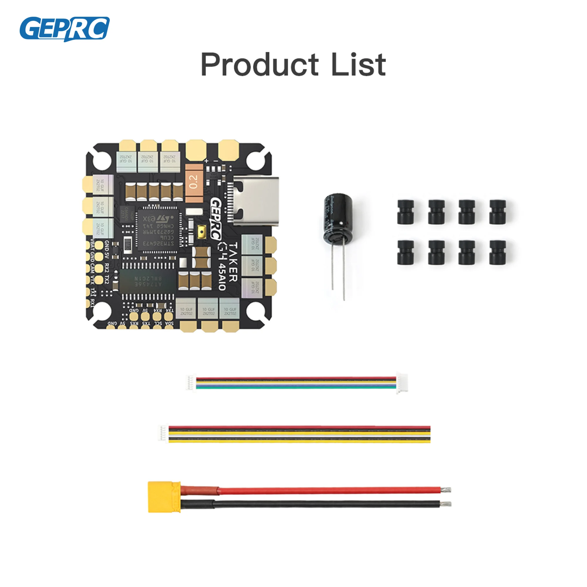 Geprc taker g4 45a aio baro osd g473 flug controller blhelis 45a esc – Bild 5