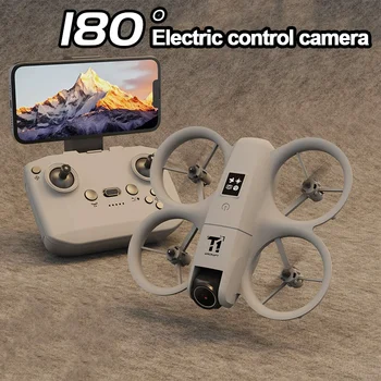 Mini-Drohne 4K HD mit doppelter, faltbarer Kamera, optischer Hindernisvermeidung, Quadcopter für Anfänger