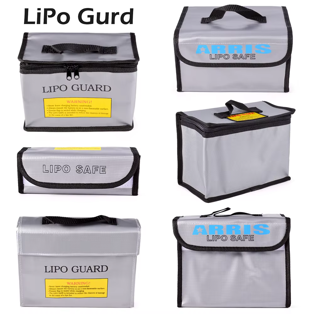 Lipo Guard Sicherheitstasche, feuerfest, explosionsgeschützt, tragbar, Lipo-Sicherheitstasche für RC FPV