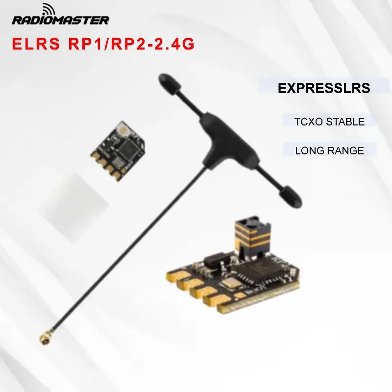 RadioMaster RP1 RP2 2,4GHz ExpressLRS ELRS Nano-Empfänger für TX16S ZORRO TX12 ELRS Version