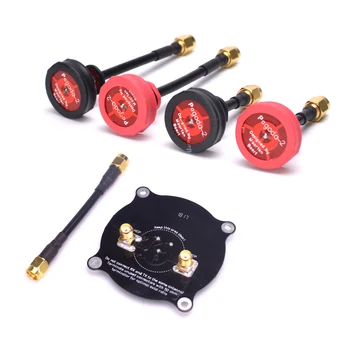 Pagode 2/Triple Feed Patch 5,8 G 5 dBi 50 W omnidirektionale Omni FPV Flachbildschirm-Pagodenantenne LHCP/RHCP