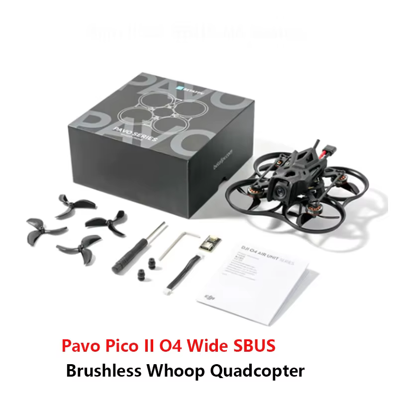 BETAFPV Pavo Pico II O4 Wide Brushless Whoop Quadcopter O4 Pro Version 2,2" Cinewhoop FPV-Drohne mit O4 Pro