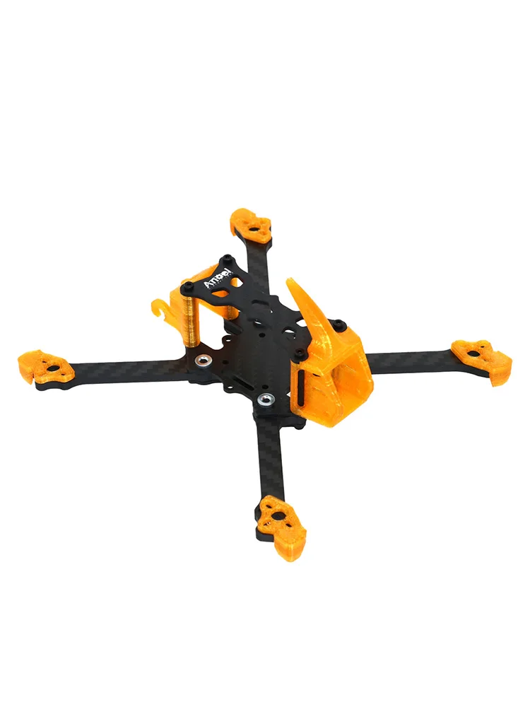 Angel35 HD 3,5 Zoll Kohlefaser-FPV-Rahmensatz mit 3D-Druck, ultraleicht, für Racing Freestyle Quadcopter Drone
