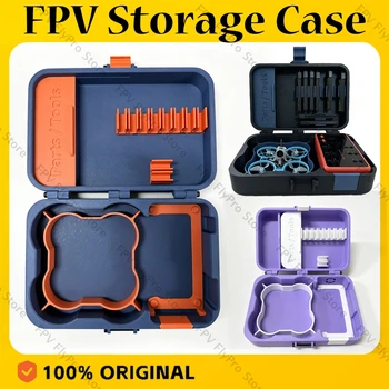 Tragbare Aufbewahrungsbox FPV Whoop Drohnen-Tragetasche für BETAFPV Air65ⅡAir75ⅡMeteor75 ProⅡHexaCharger Vifly