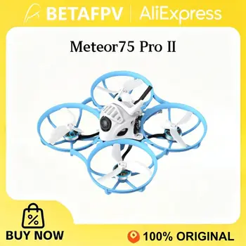BETAFPV Meteor75 Pro II Bürstenloser Whoop Quadcopter 2026 FPV Tiny Drohne für Indoor Outdoor Racing Freestyle