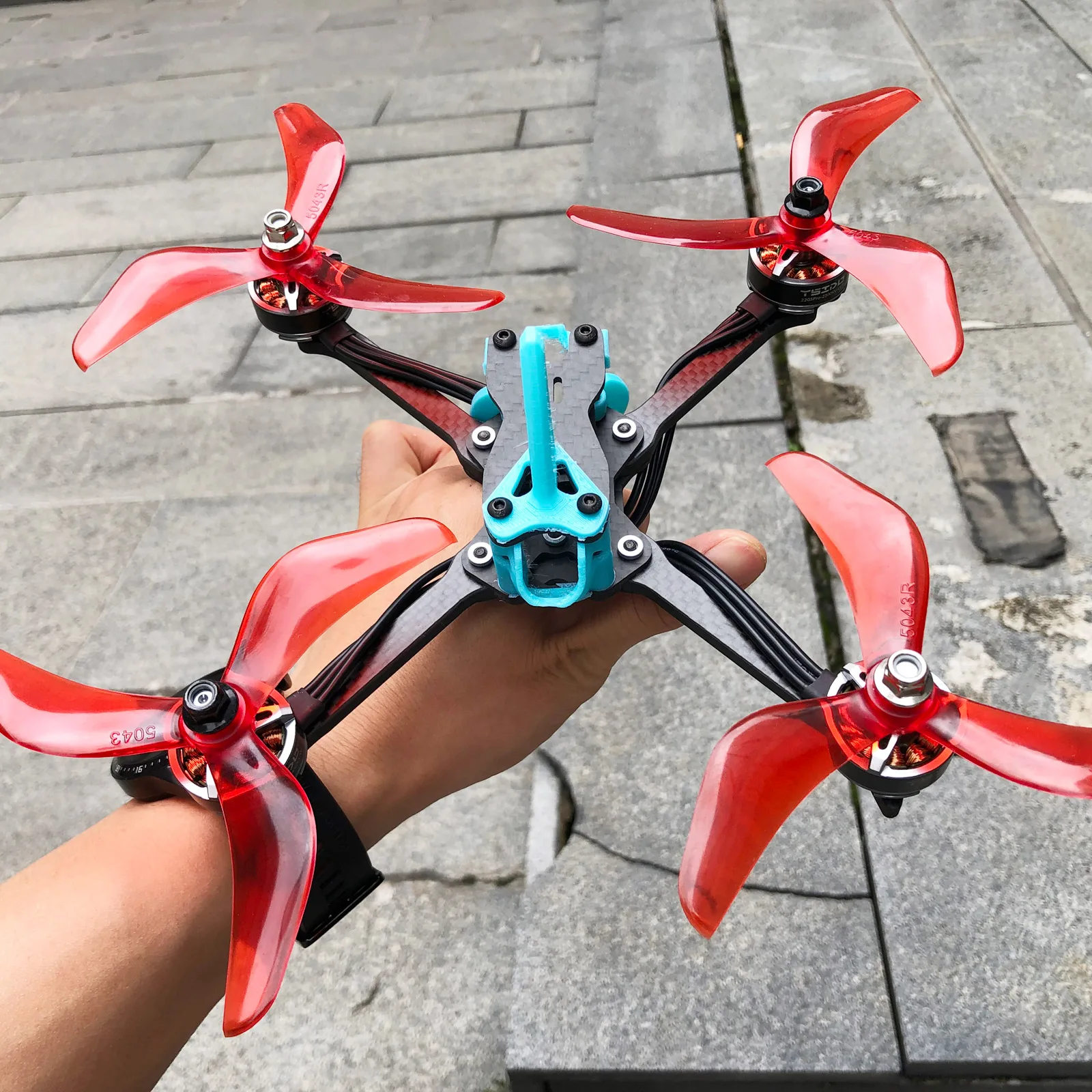 2 Paar 5043 5X4,3X3 3-Blatt-Propeller für RC FPV Freestyle 5 Zoll – Bild 6