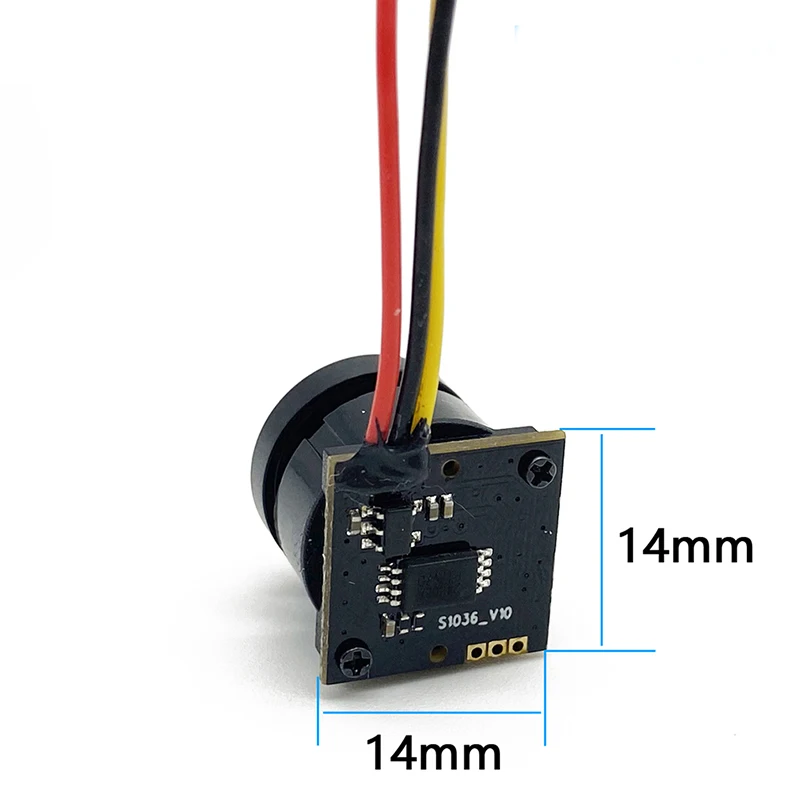 Fpv mini digitale videokamera 1200tvl/1000tvl 2,8 linien mm objektiv – Bild 3