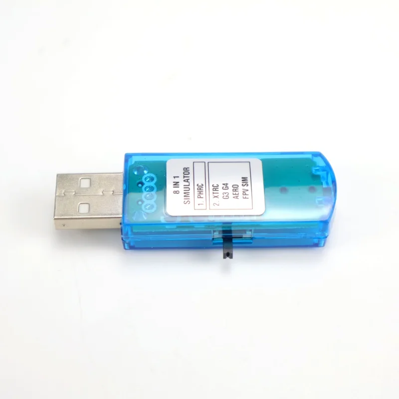 Modellflugzeug RC-Drohne Übungsgerät Phoenix 5.0 FMS Cross Simulator 8-in-1 Dongle