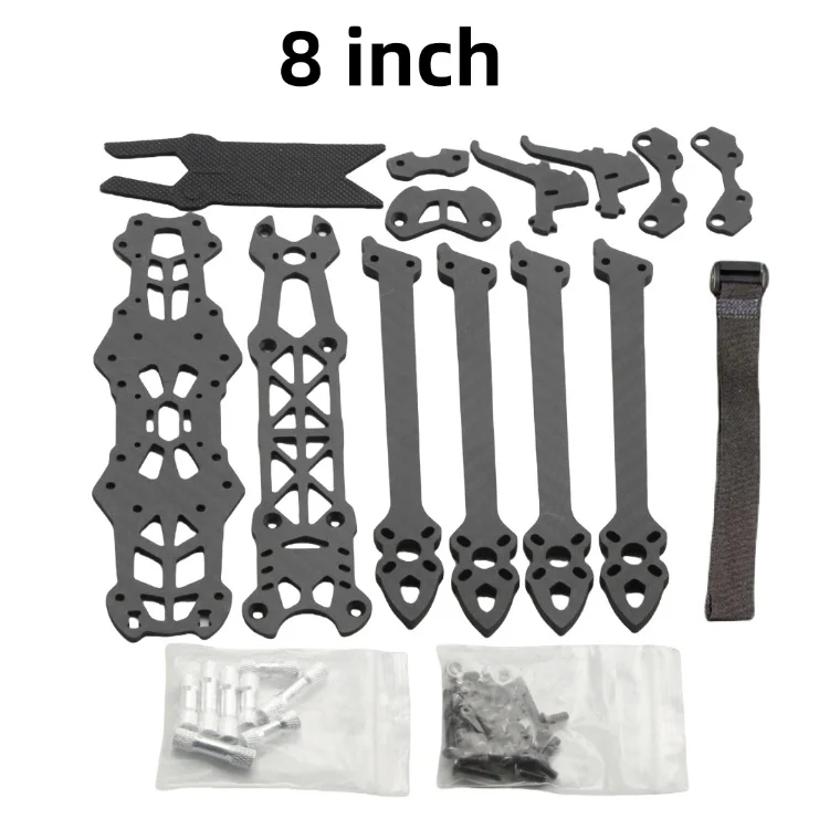 FPVKING 3K Carbonfaserrahmen MARK4 V2 8 Zoll 367 mm 9 Zoll 387 mm 10 Zoll 427 mm Radstand RC FPV Freestyle