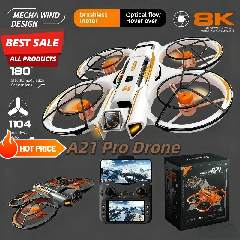 Heiße A21 Pro Drohne GPS 4K HD Kamera 5G FPV Quadcopter 3 Batterien Lange Flugzeit Höhenhaltung Professionelle