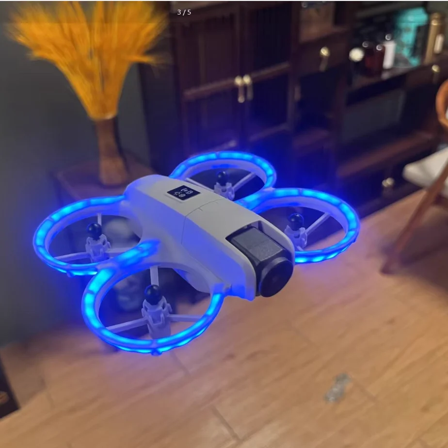 Intelligente RC-Drohne mit Ein-Tasten-Startfunktion, 4K-Ultra-HD-Kamera, langer Akku | Fliegendes Spielzeug