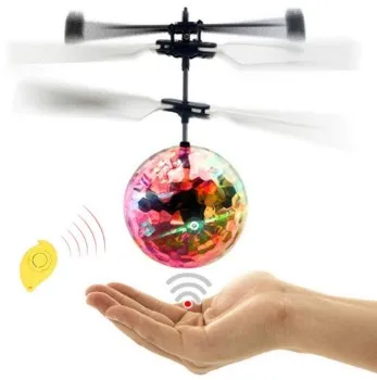 Fliegender Ball Mini-Drohne RC-Helikopter Flugzeug Flugspielzeug Ball mit leuchtender LED-Beleuchtung