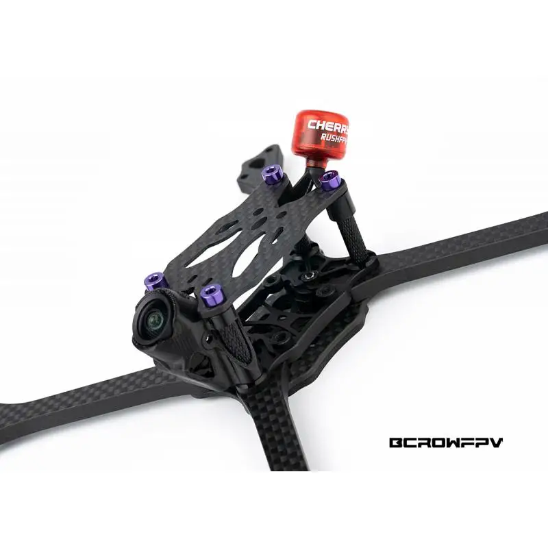 BCROWFPV PRO-V7 Carbonfaser-Rennrahmen-Kit 5 Zoll FPV Quadcopter – Bild 5