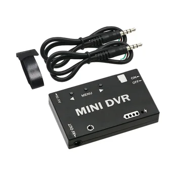 FPV-Recorder Mini FPV DVR-Modul NTSC/PAL Umschaltbar Eingebauter Akku Video-Audio-FPV-Recorder für RC-Modelle