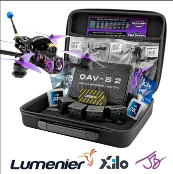 Anfänger DIY FPV Drohnen-Kit - QAV-S 2 Joshua Bardwell SE 5 Zoll - HD Ready/Analog 5 Zoll RC FPV Quadcopter