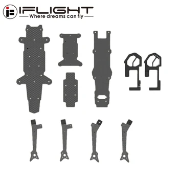 IFlight SH CineFlow 5 FPV-Ersatzteil für Seitenteile/Mittelplatten/Oberseite/Bodenplatte/Arme/TPU-Teile