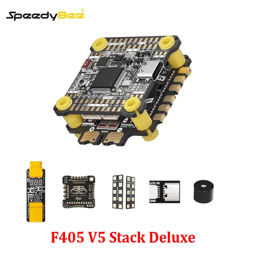 SpeedyBee F405 V5 OX32 55A 30x30 Modellflugzeug FC ESC Stack Flight Controller für RC Freestyle FPV Racing